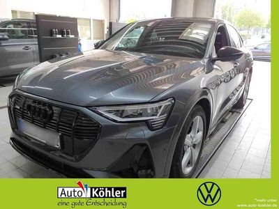 Gebraucht Audi e-tron Sportback S-Line 300 kW (408 PS) 2022 Daytonagrau perleffekt SUV