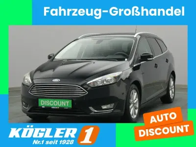 Gebraucht Ford Focus Titanium 150 PS (110 kW) 2016 Iridium schwarz Limousine