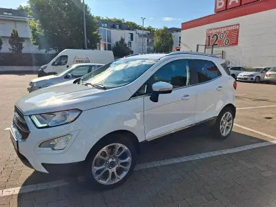 Gebraucht Ford Ecosport Titanium 125 PS (91 kW) 2019 Weiß SUV