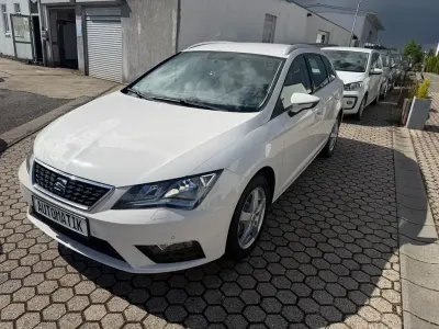 Gebraucht Seat Leon ST Style 116 PS (85 kW) 2018 Weiß Kombi