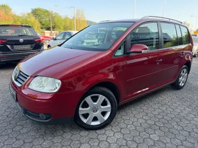 Gebraucht VW Touran Highline 150 PS (110 kW) 2005 Rot Van / Kleinbus