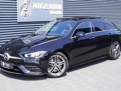 Gebraucht Mercedes CLA220 Shooting Brake AMG line 190 PS (139 kW) 2020 Nachtschwarz  unilack Kombi