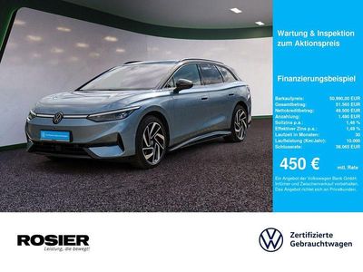 Gebraucht VW ID.7 Pro 210 kW (286 PS) 2025 Blau / stonewashed blue Kombi