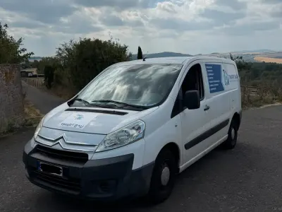 Gebraucht Citroën Jumpy 90 PS (66 kW) 2009 Weiß Van / Kleinbus