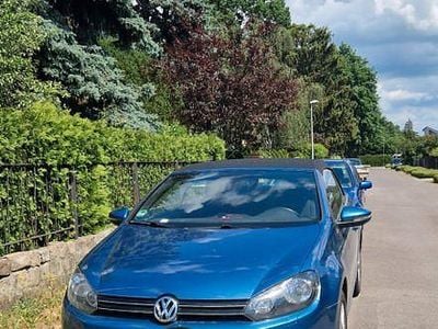 Gebraucht VW Golf Cabriolet 122 PS (89 kW) 2014 Blau Cabrio