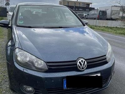 Gebraucht VW Golf VI Comfortline 105 PS (77 kW) 2010 Blau Kleinwagen