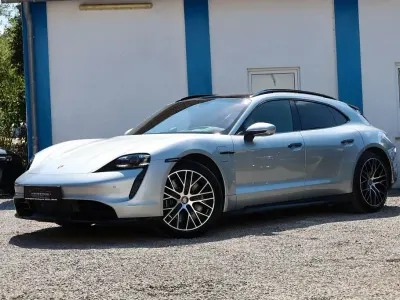 Gebraucht Porsche Taycan Turbo Sport Turismo Sport Turismo 500 kW (680 PS) 2022 Silber Kombi