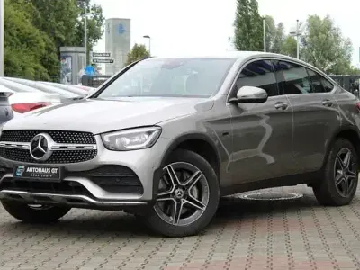 Second-hand Mercedes GLC300e AMG 306 CP (225 kW) 2021 Argintiu Coupe
