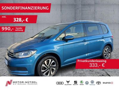 Gebraucht VW Touran Comfortline 150 PS (110 kW) 2022 Caribbean blue metallic Van / Kleinbus