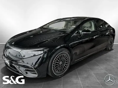 Brugt Mercedes EQS580 AMG 384 kW (523 HK) 2023 Sort Sedan