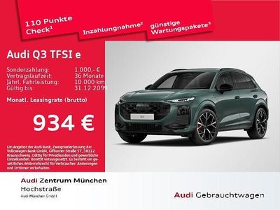 Neu Audi Q3 S-Line 272 PS (200 kW) 2026 Grün SUV