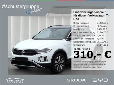 Gebraucht VW T-Roc Goal 150 PS (110 kW) 2025 Weiß SUV