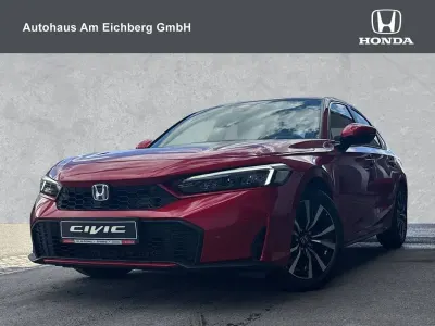 Neu Honda Civic Elegance 143 PS (105 kW) 2026 Rot Limousine