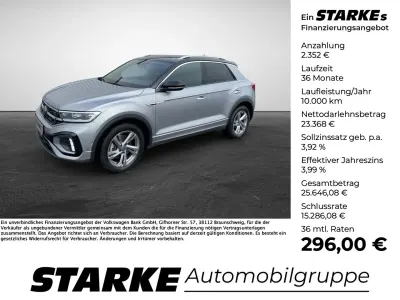 Gebraucht VW T-Roc R-line 150 PS (110 kW) 2022 Grau (indiumgrau metallic) SUV