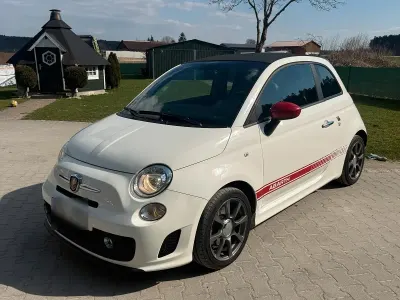 Używany Fiat 500C Abarth 140 KM (102 kW) 2016 Biały Kabriolet
