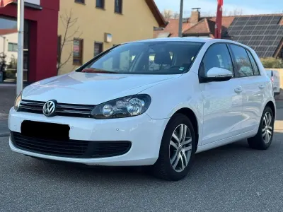 Gebraucht VW Golf VI Comfortline 160 PS (117 kW) 2009 Weiß Kleinwagen