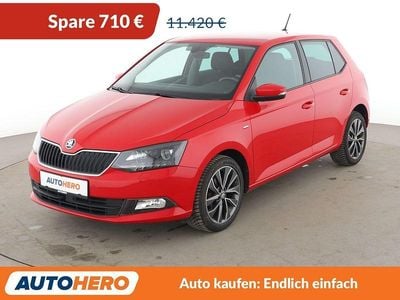 Gebraucht Skoda Fabia Ambition 95 PS (69 kW) 2017 Rot Kleinwagen