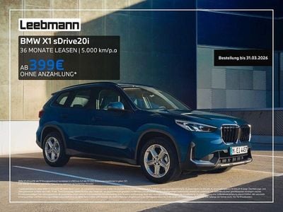 Neu BMW X1 170 PS (125 kW) 2026 Schwarz SUV