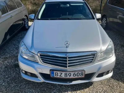 Brugt Mercedes C200 Avantgarde 136 HK (100 kW) 2012 Sølv Sedan