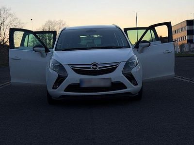 Gebraucht Opel Zafira Family 165 PS (121 kW) 2012 Weiß Van / Kleinbus