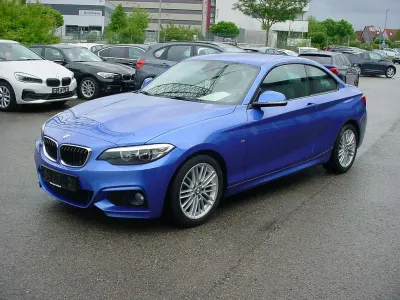 Gebraucht BMW 220 Shadowline 184 PS (135 kW) 2014 Blau Coupé