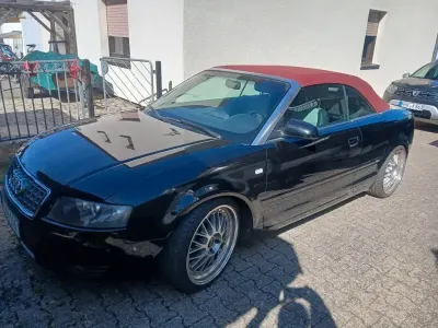 Gebraucht Audi A4 Cabriolet 163 PS (119 kW) 2003 Schwarz Cabrio