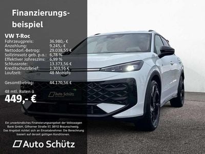 Gebraucht VW T-Roc R-line 150 PS (110 kW) 2026 Weiß SUV