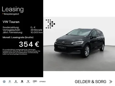 Gebraucht VW Touran Highline 150 PS (110 kW) 2023 Schwarz Van / Kleinbus