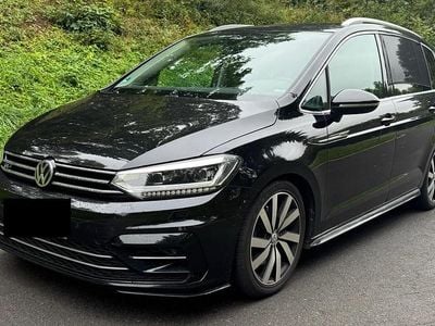 Gebraucht VW Touran R-line 150 PS (110 kW) 2016 Schwarz Van / Kleinbus