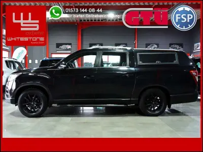 Usata SsangYong Musso Sapphire 181 CV (133 kW) 2020 Nero Pick-up