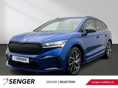 Blau Gebraucht 2022 Skoda Enyaq iV SportLine SUV | 31.480 € (Fairer Preis)