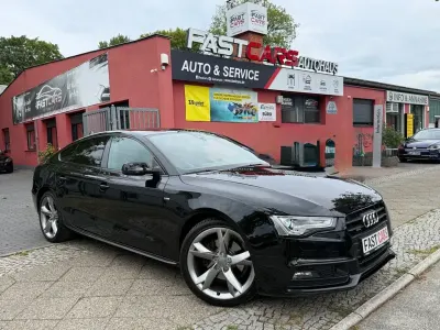 Gebraucht Audi A5 Sportback S-Line 190 PS (139 kW) 2016 Schwarz Kleinwagen