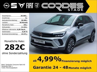 Gebraucht Opel Crossland Elegance 131 PS (96 kW) 2023 Aluminium silb/kristall silb SUV