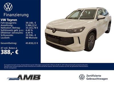 Gebraucht VW Tayron Life 150 PS (110 kW) 2025 Weiß SUV