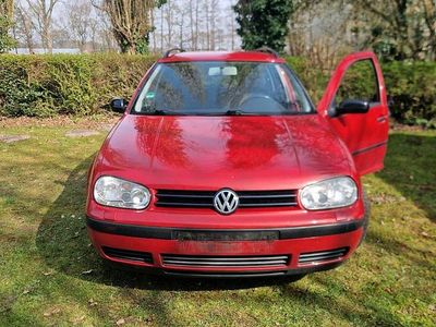 Gebraucht VW Golf IV 101 PS (74 kW) 2002 Rot Kombi