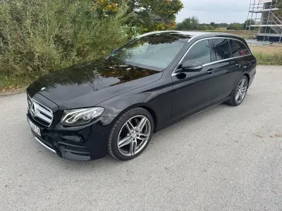 Gebraucht Mercedes E220 AMG line 194 PS (142 kW) 2017 Schwarz Kombi