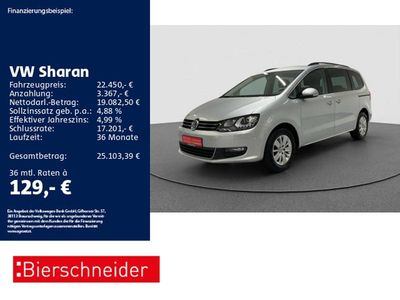Gebraucht VW Sharan Comfortline 150 PS (110 kW) 2022 Silber Van / Kleinbus