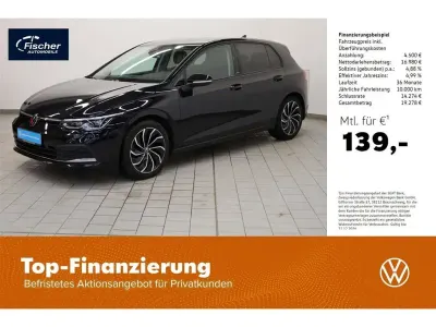 Gebraucht VW Golf VIII Active 150 PS (110 kW) 2022 Schwarz Limousine