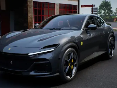 Nuova Ferrari Purosangue 725 CV (533 kW) 2026 Grigio SUV