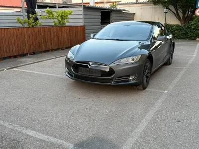 Occasion Tesla Model S 309 kW (421 PK) 2014 Grijs Hatchback