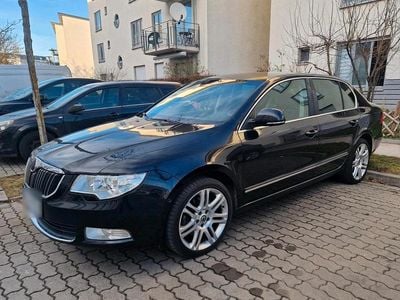 Gebraucht Skoda Superb 160 PS (117 kW) 2009 Schwarz Limousine