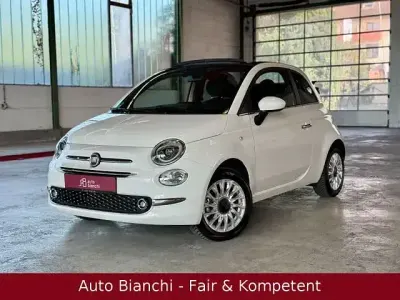 Brugt Fiat 500C Dolcevita 69 HK (50 kW) 2024 Hvid Cabriolet