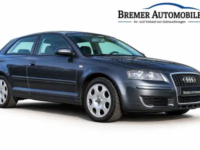 Gebraucht Audi A3 Attraction 116 PS (85 kW) 2007 Delfingrau Kleinwagen