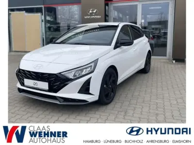 Neu Hyundai i20 Blackline 90 PS (66 kW) 2026 Weiß Kleinwagen