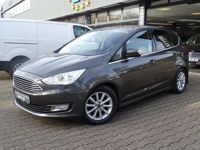 Gebraucht Ford C-MAX Titanium 125 PS (91 kW) 2016 Grau metallic Van / Kleinbus