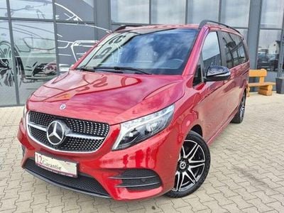 Begagnad Mercedes V250 AMG line 190 HK (139 kW) 2022 Röd Minibuss