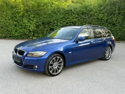 Gebraucht BMW 318 Sport Line 143 PS (105 kW) 2009 Blau Kombi