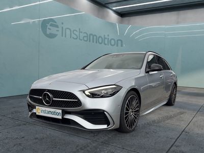 gebraucht Mercedes C220 d T.+AMG Line+360°-Kamera+PSD+AHK+Fahrass.