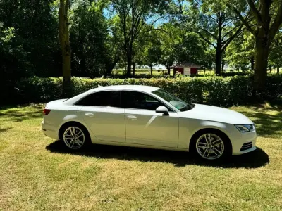 Gebraucht Audi A4 S-Line 150 PS (110 kW) 2018 Weiß Limousine
