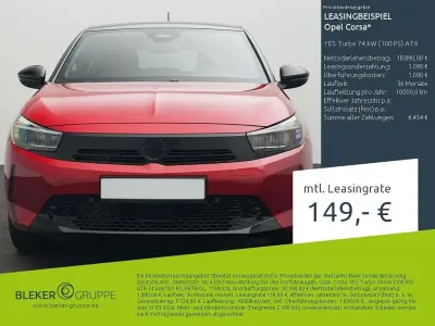 Brugt Opel Corsa 101 HK (74 kW) 2025 Rød Sedan